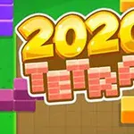 Kolorowe klocki ułożone na zielonym tle z napisem 2020 TIRA w centralnej części