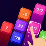 Kolorowe, numerowane bloki ułożone pionowo, z ręką wskazującą blok oznaczony liczbą 512