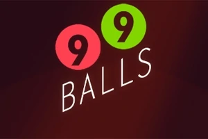 Logo składające się z dwóch kolorowych kół z liczbami „9” oraz napisem „BALLS” na ciemnym tle