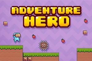 Enjoy playing a new platformer game called Adventure Hero