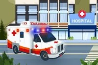 Ambulance Driver to zabawna gra, w której kierujesz karetką przez miasto!