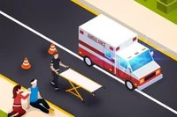 Symulator Karetki to zabawna gra symulacyjna z widokiem z góry, w której