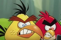 Match 3 game with Angry Birds, the funniest birds in video games