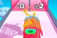 Myśl szybko, aby powiększać swoją kolekcję strzał w tej zabawnej grze online