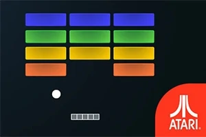 Get ready to bust up some bricks in Atari Breakout!