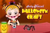 Hura! Szkoła Baby Hazel świętuje dzień robienia hallowenowych ozdób