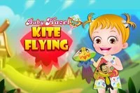 Baby Hazel is eager to participate in the Kites festival along with her dad and