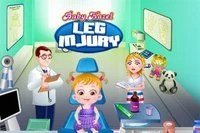 Oh nie! Baby Hazel upadła i się zraniła!