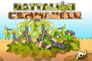 Żołnierze w zielonych mundurach z bronią ukryci wśród liści i roślinności, z czaszką zwierzęcia na ziemi