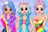 Księżniczki, które kochają słodycze zainspirowane krainą cukierków