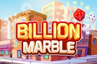 Gra planszowa Billion Marble z trzema kostkami