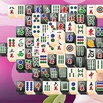 Ułożone płytki z chińskimi znakami i symbolami na tle z dużymi kwiatami w odcieniach różu