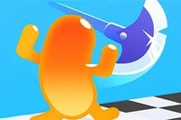 Ciesz się nową gigantyczną grą biegową o nazwie Blob Giant 3D