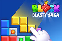 Umieść bloki na planszy i zmiażdż je wszystkie!