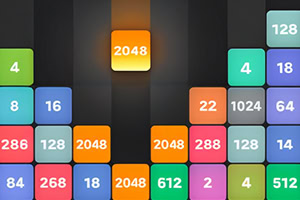 Kolorowe, ponumerowane klocki ułożone w kolumny na ciemnym tle