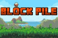 Block Pile to pikselowa gra arcade online, jak wysoko zdołasz się wspiąć