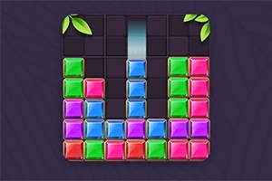 This is a fun and simple puzzle gem puzzle game that combines Sudoku and Tetris in one