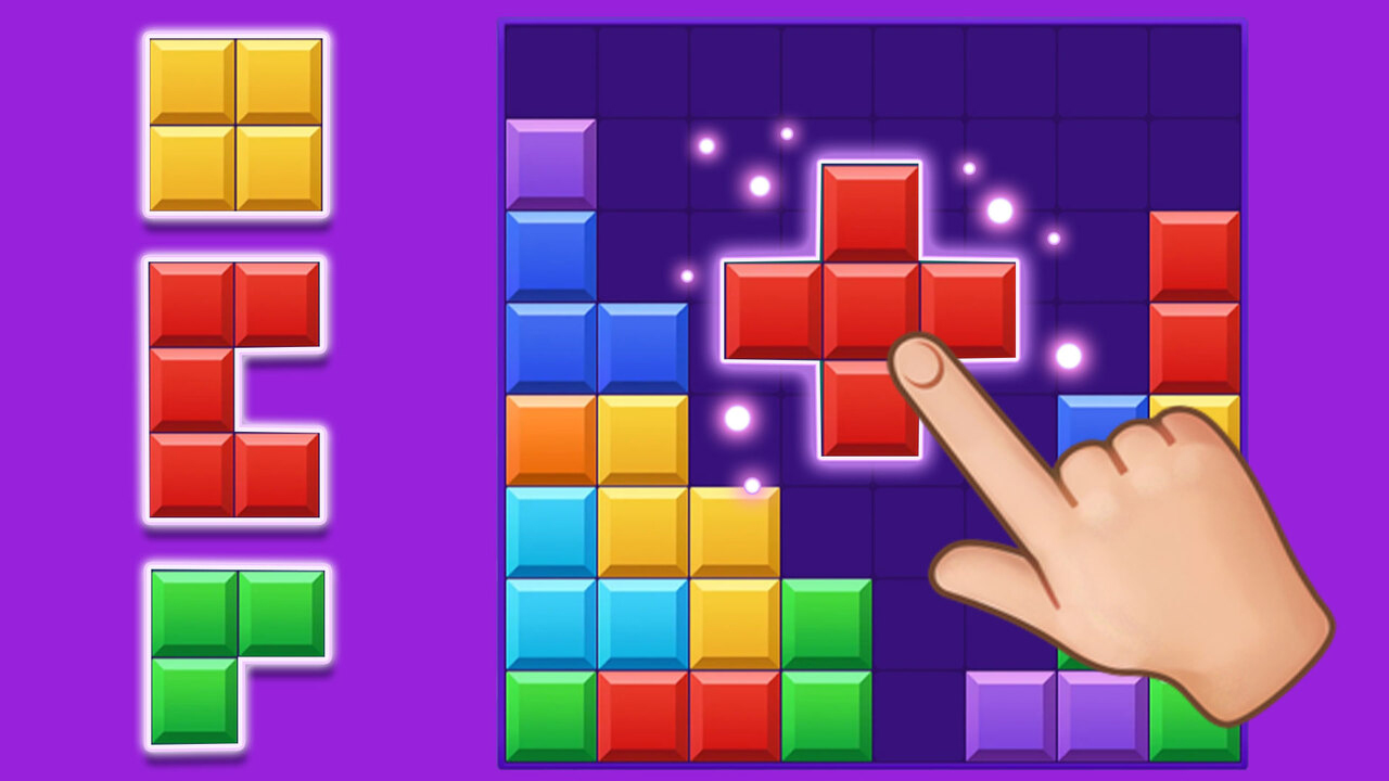BlockBuster Puzzle 🕹️ Graj za darmo na Play123