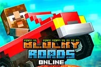 Wskocz na drogi i wzgórza w grze Blocky Roads Online!