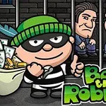 Help Bob, the expert robber to rob some houses of the city without being detected!