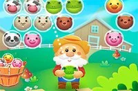 Bubble Farm to zabawna i wciągająca gra strzelanka z kulkami