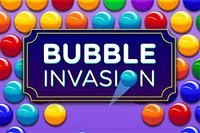 Bubble Invasion to nietypowa gra typu bubble shooter