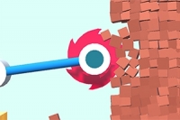 Bucket Crusher to wciągająca, relaksująca gra, w której używasz piły do