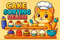 Cake Sorting Deluxe to zabawna i relaksująca gra logiczna, która sprawdzi