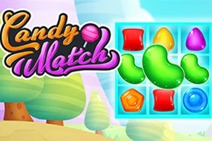 Fun match 3 game with candies, remove as many candies as indicated