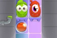 W Candy Monsters gracze karmią potwory cukierkami w odpowiednich kolorach