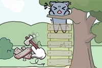 Catch The Cat to ekscytująca gra online z wciągającą rozgrywką i zabawną grafiką