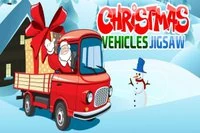 Christmas Vehicles Jigsaw to darmowa gra online z kategorii puzzli i układanek