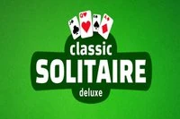 W Classic Solitaire Deluxe przenoś karty z układu na stosy bazowe