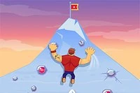 Czy potrafisz wspiąć się na ścianę, chwytając się skał?