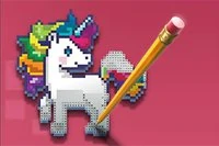 W tej kreatywnej grze kolorowanki można kolorować setki obrazów po numerze