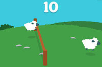 Przesuń płotek, by owce mogły przez niego przeskoczyć