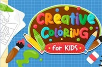 W grze HTML5 Creative Coloring malujesz różne urocze obrazki