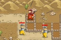 Kolejna fala wojowników próbuje zaatakować twój zamek