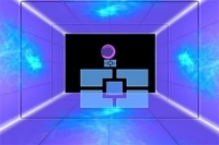 Futurystyczna gra typu pong, w której możesz nadać piłce rotację, by