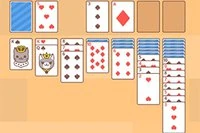 This is the classic solitaire game with a kitty twist!