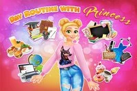 Zajęta księżniczka szykuje się na kolejny szalony dzień na uniwersytecie