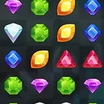 Be fast as lightning and make combinations of same-colored jewels!
