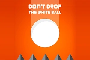 Biała kula unosi się nad szarymi i pomarańczowymi trójkątami na pomarańczowym tle z białym napisem u góry