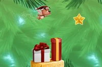 Flap and fly Quark through the starry Christmas sky!