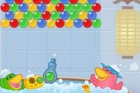 Shoot bubbles to match 3 or more bubbles of the same color