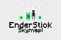 Ender stickman musi przetrwać w białym lesie pełnym strachów