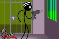 Pomóż stickmanowi uciec z więzienia!