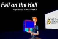 Chłopiec przybywa na Euskal Encounter 29 i z ekscytacji potyka się na