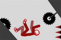 Gra o spadającym Stickmanie z doskonałą fizyką obrażeń postaci