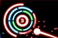 Strzelaj w odpowiedni kolor swoim świecącym punktem